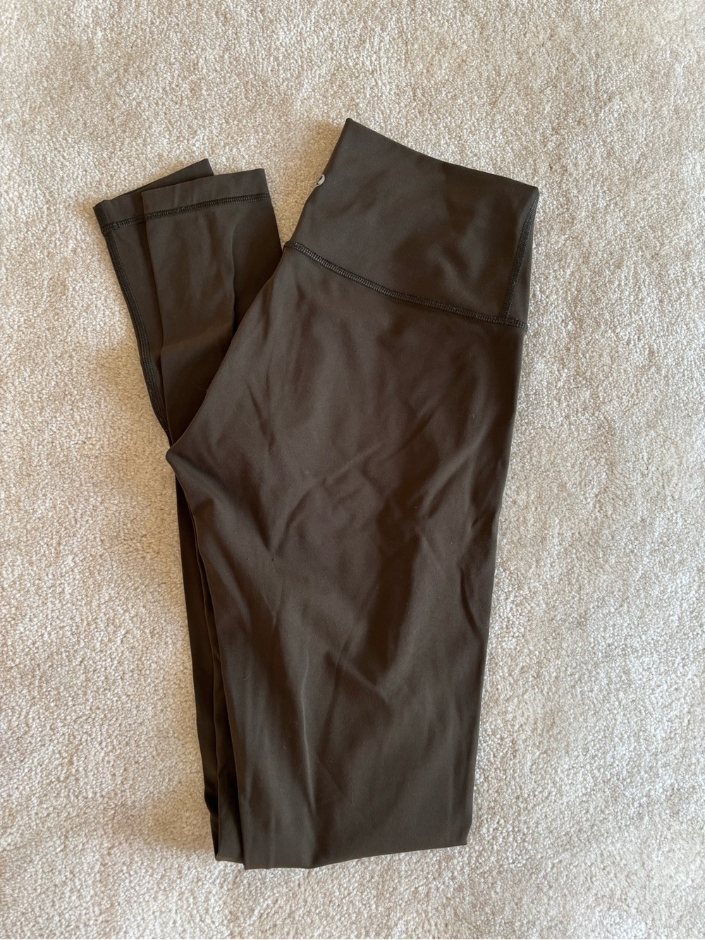 Lululemon Women’s Army Green High-Waist Leggings